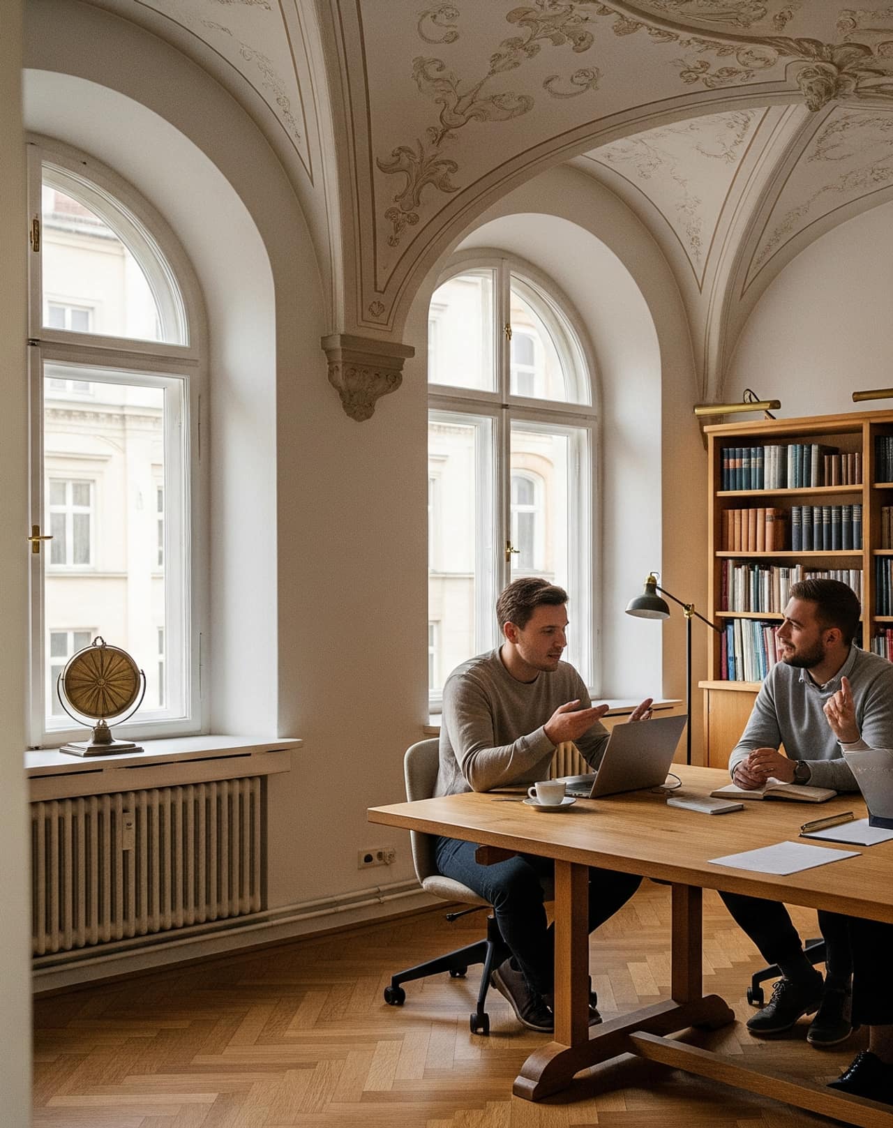 Mittelständischer Arbeitsplatz, Norddeutschland